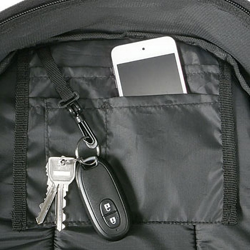 9102 Back Pack (バックパック) 9102 カジメイク 容量22L ブラック色