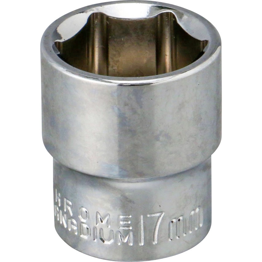 17 ソケット 6角 9.5sq モノタロウ 鉄製 【通販モノタロウ】