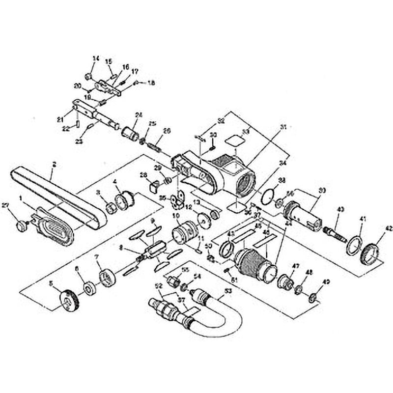 TP14761 部品 ベビーベルトン BB-10A 日東工器 部品名称ブラケット10 - 【通販モノタロウ】