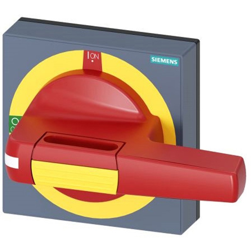 8UD1841-2AD05 ロータリハンドル 3KD サイズ 3 3KF サイズ 2 及び 3用 赤/黄 100mm Sentron 8UD 1個 SIEMENS 【通販モノタロウ】