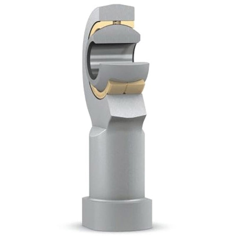 SILKAC 8 M ロッド端 M8 メス スチール ボア8mm 全長25mm Metric Thread Standard メス 1個 SKF(日本エスケイエフ) 【通販モノタロウ】