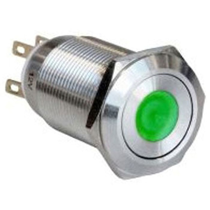 MPI005D28LSGN12 押しボタンスイッチ ラッチ パネルマウント SPST 1箱 40個入 1箱(40個) BULGIN 【通販モノタロウ】 144,900円