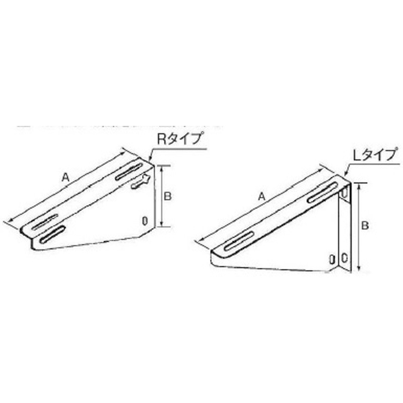 SBL-300 ケーブルラック用支持材 ステンレス製ブラケット カナフジ電工