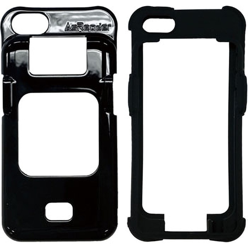 ASC-P5H-B ドック用ケース(ハイブリッド) iPhone5/5S/SE、iPod