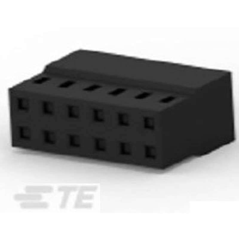 1-2316108-2 基板用コネクタハウジング 12極 ピッチ：2mm 2列 1箱 220個入 1箱(220個) TE Connectivity Japan(旧:TYCOELECTRONICS(タイコエレクトロニクス)) 【通販モノタロウ】