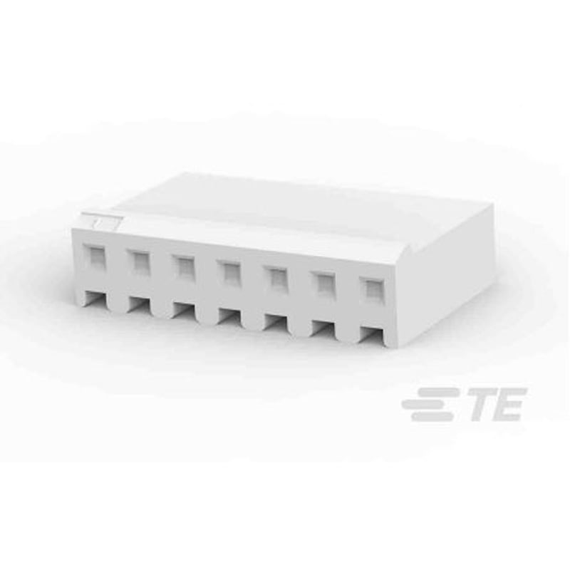 640250-7 基板用コネクタハウジング 7極 ピッチ：3.96mm 1列 1箱 2000個入 1箱(2000個) TE Connectivity Japan(旧:TYCOELECTRONICS(タイコエレクトロニクス)) 【通販モノタロウ】