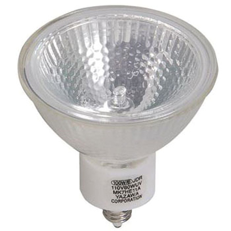 JDR110V80WUV/MK7HE11 エコクールハロゲン130W形 1個 YAZAWA(ヤザワ