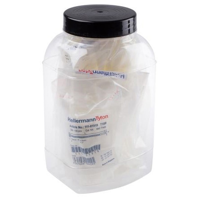 HT JAR2 CABLE TIE JAR NT TIES 結束バンド 100mm x 2.5 mm ナチュラル ナイロン 66 ヘラマンタイトン(旧:タイトン) 1セット HT JAR2 CABLE TIE JAR NT TIES