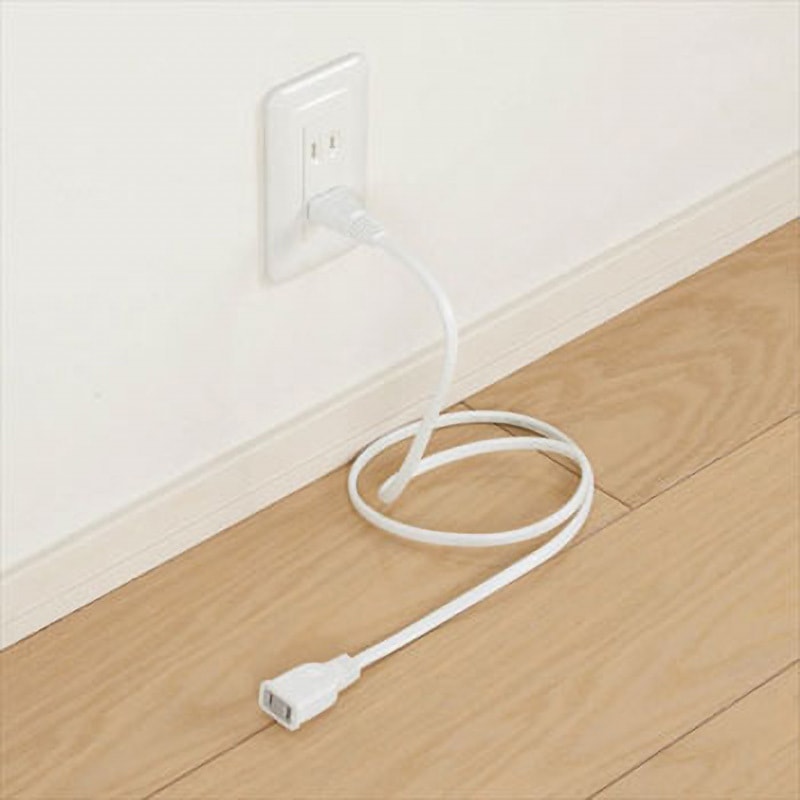 HSL101WH 延長コード1個口 YAZAWA(ヤザワコーポレーション) ホワイト色