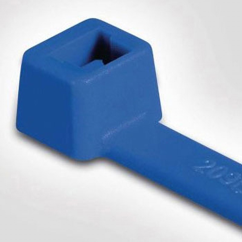 111-00718 T50L-E/TFE-BU 結束バンド 382mm x 4.7 mm 青 ETFE 1袋 100個入 1袋(100個) ヘラマンタイトン(旧:タイトン) 【通販モノタロウ】