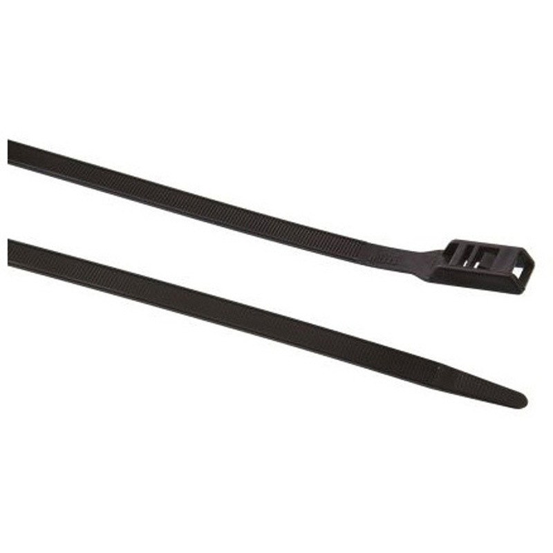 112-53060 PE530-PA66HSW-BK 結束バンド 535mm x 9 mm 黒 ナイロン 66 1箱 100個入 1箱(100個) ヘラマンタイトン(旧:タイトン) 【通販モノタロウ】 17,985円