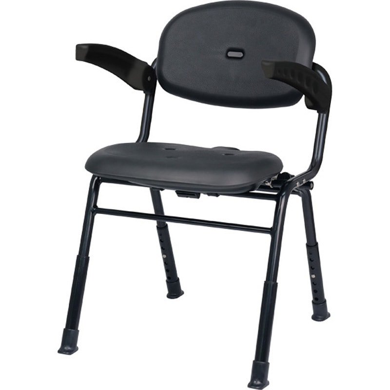 Tacaof ユニプラス ミドルシャワーチェア BSU19 ブラック BSU19-BK ユニプラス ミドルシャワーチェア ライト 幸和製作所