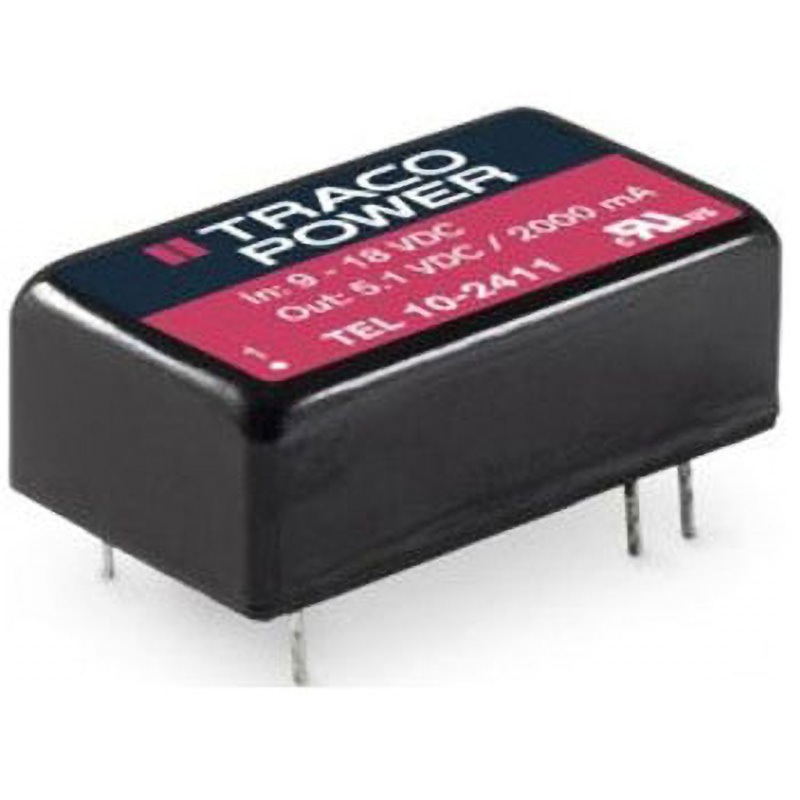 TEL 10-1215 絶縁DC-DCコンバータ Vout：24V dc 9 → 18 V dc 10W 1個 TRACO POWER 【通販モノタロウ】