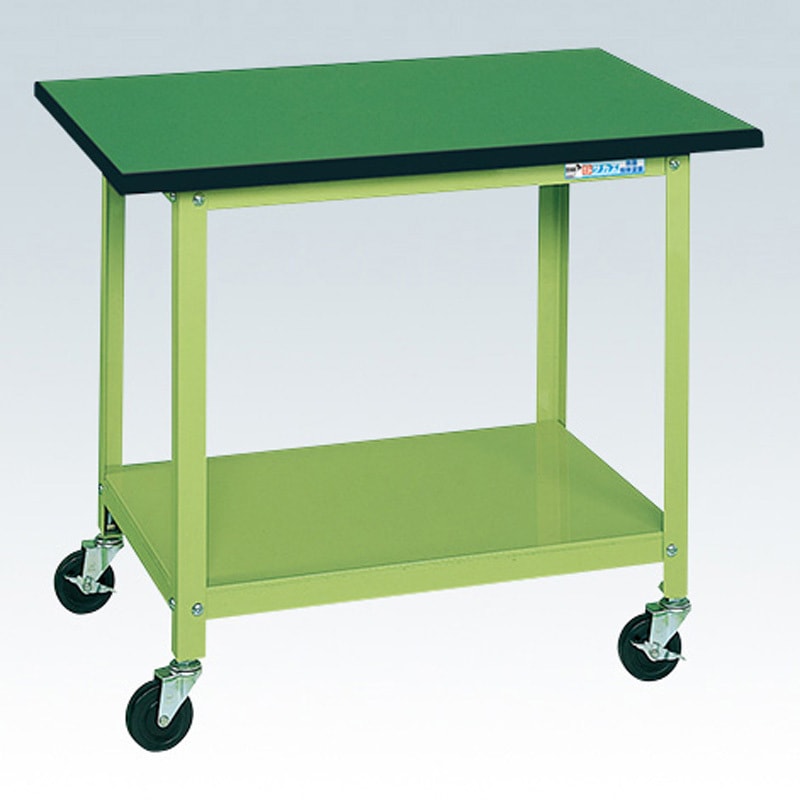 HSR-75652TG 軽量一人用作業台(サカエリューム天板/キャスター付