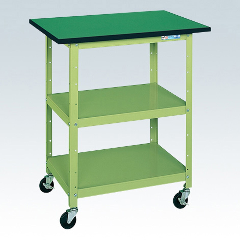 HSR-75863TG 軽量一人用作業台(サカエリューム天板/キャスター付