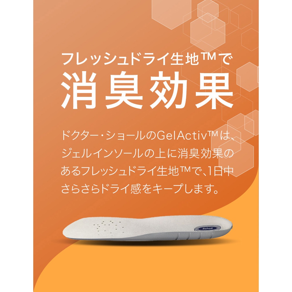 ドクターショール ジェルアクティブ インソールワーク レキットベン