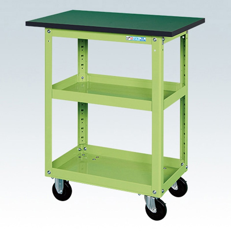 #5283 サペレオ デスク&ワゴン SAP-7012DESK サカエ スーパーワゴン(プレート式キャスタータイプ) SAP-75883ARW 1台