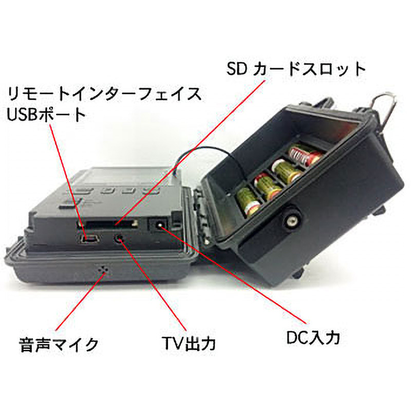 7003 防犯カメラ KG-690/録音機能付き(キープガードブランド) 1台 Keep