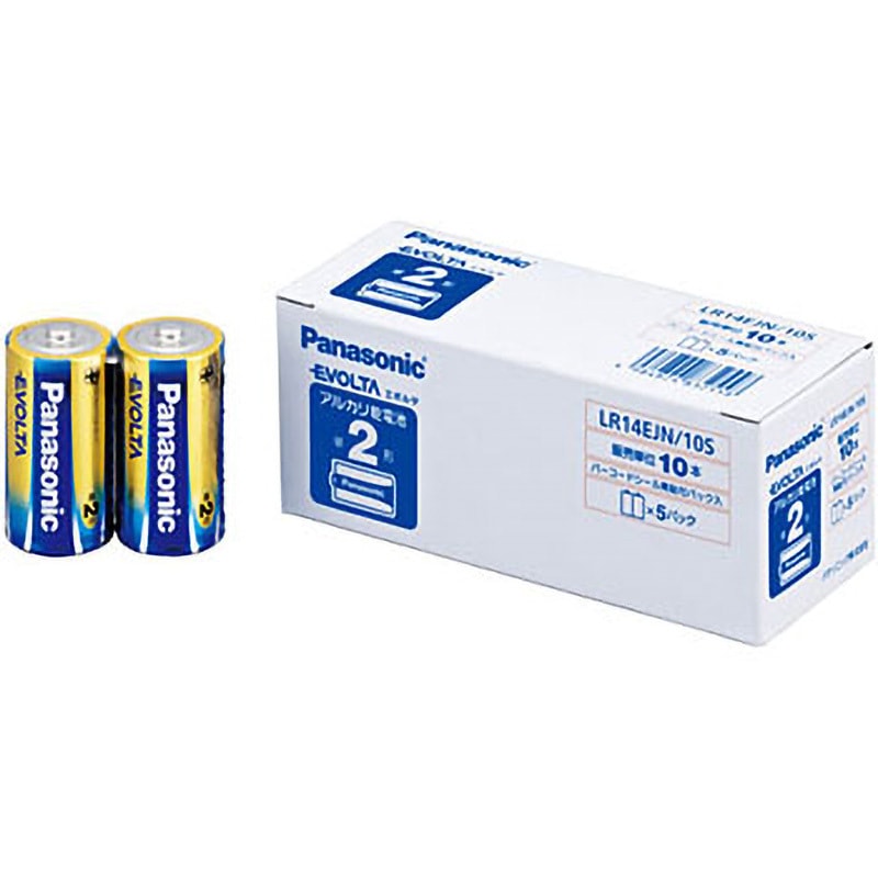 LR14EJN/10S エボルタ乾電池 単2形 1箱(10本) Panasonic(パナソニック