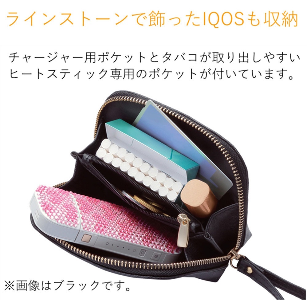 ET-IQAPG1BK 電子タバコアクセサリ/IQOS/オールインワンソフトレザー