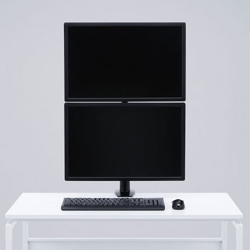 CR-LA1503BK 水平多関節液晶モニタアーム サンワサプライ ブラック色
