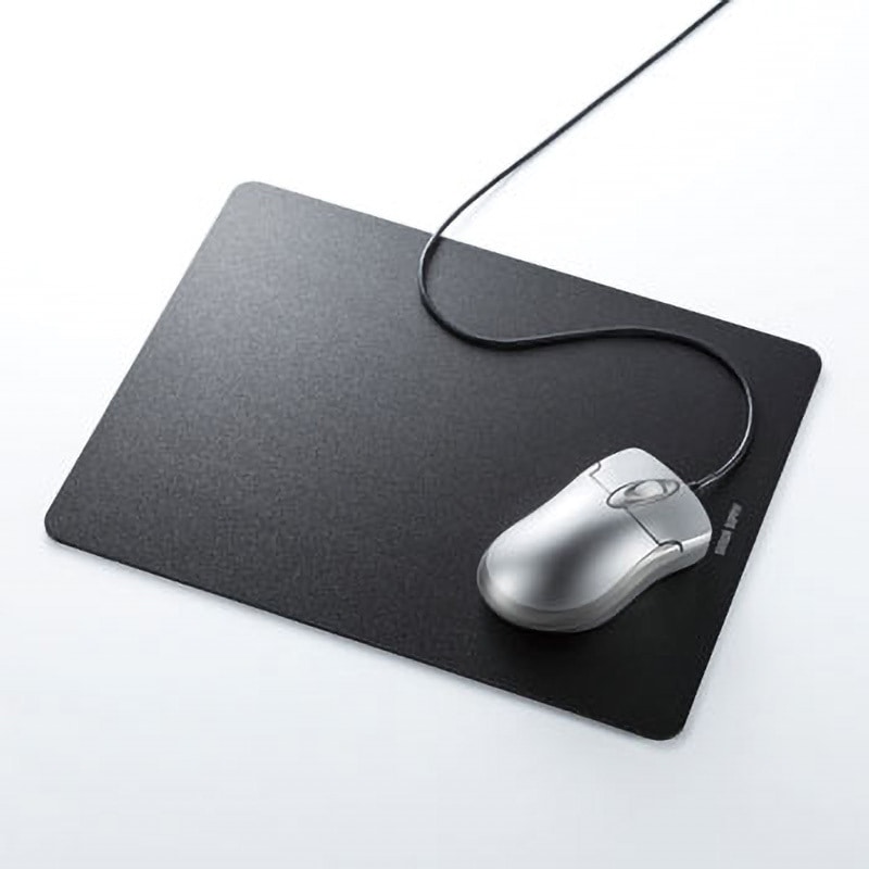 MPD-NS3-L ハードマウスパッド サンワサプライ ブラック色 - 【通販