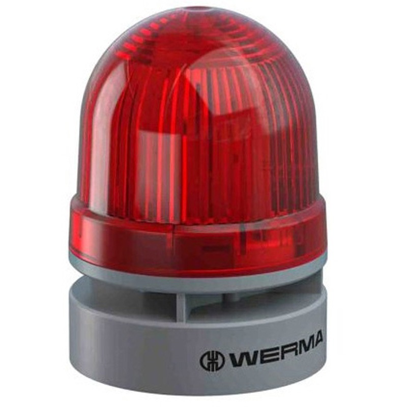 460.110.75 表示灯 ブザー付 1個 WERMA 【通販モノタロウ】