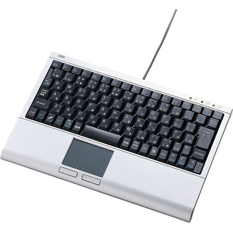 SKB-TP01SVN タッチパッド付キーボード サンワサプライ USB(Aタイプコネクタ) うす型メンブレン 有線