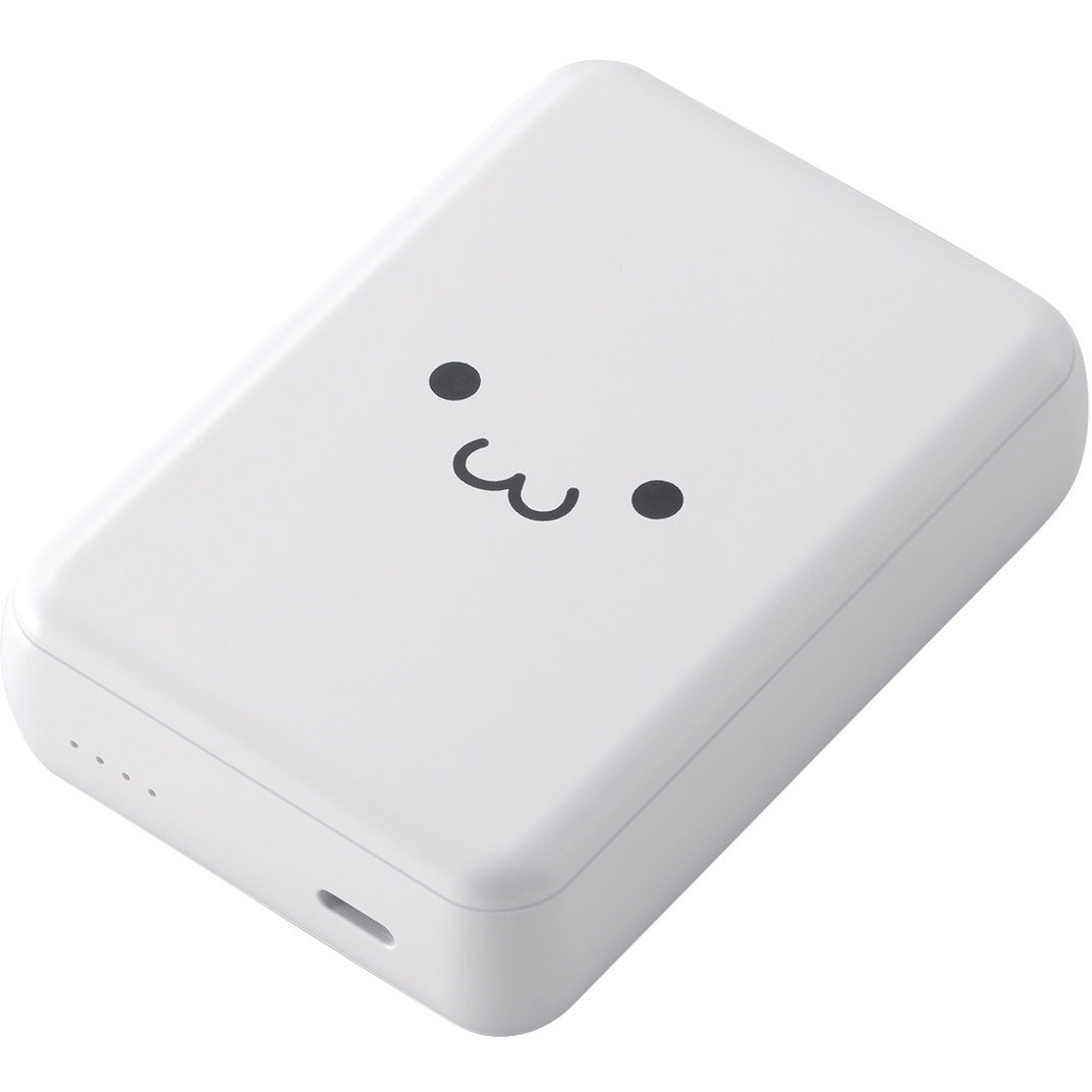 DE-C49-10000WF モバイルバッテリー 10000mAh 大容量 軽量 小型 15W 入
