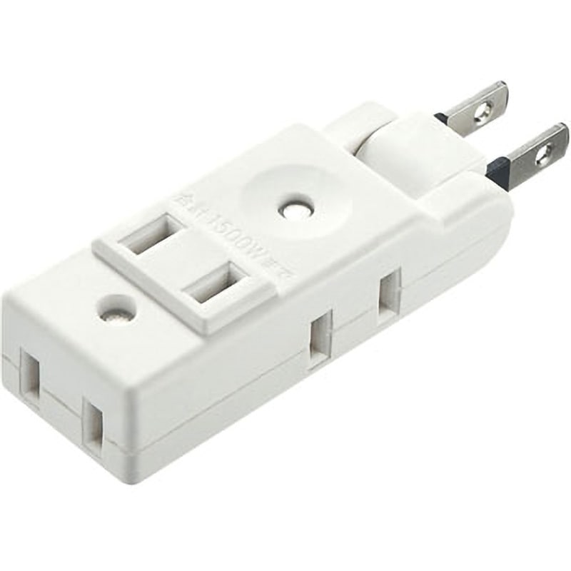 TAP-AC10W スイングミニタップ サンワサプライ 4口 絶縁キャップ付き