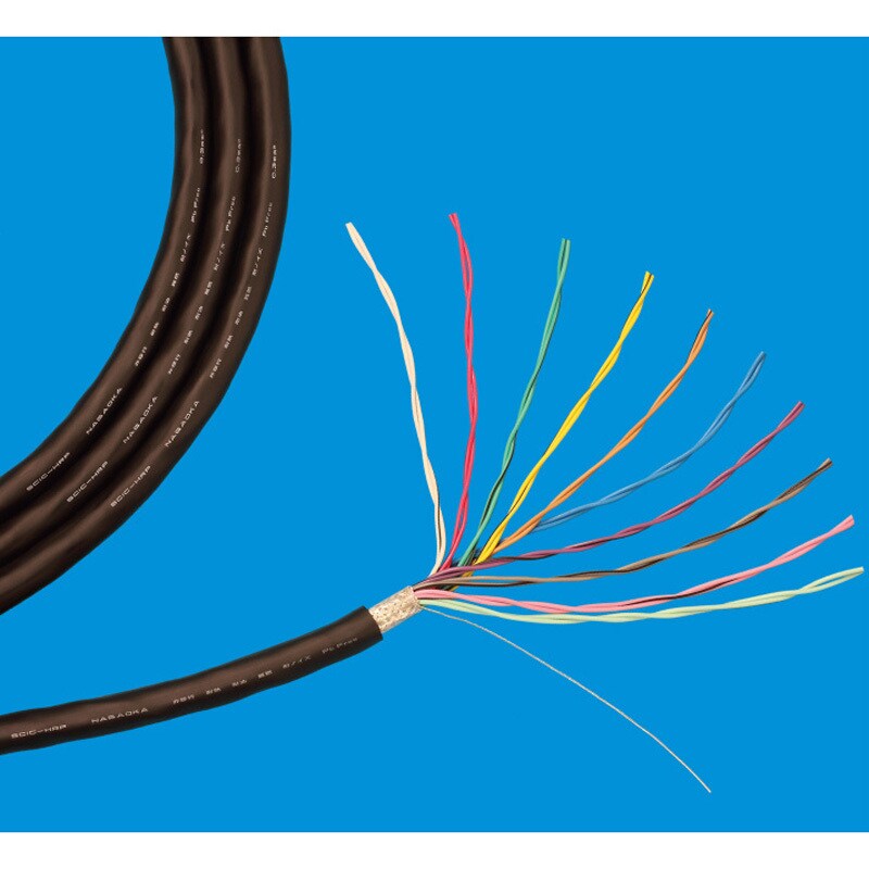 SCIC-HRP 0.2SQ×1P 耐熱105℃シールド付電子機器用配線ケーブル