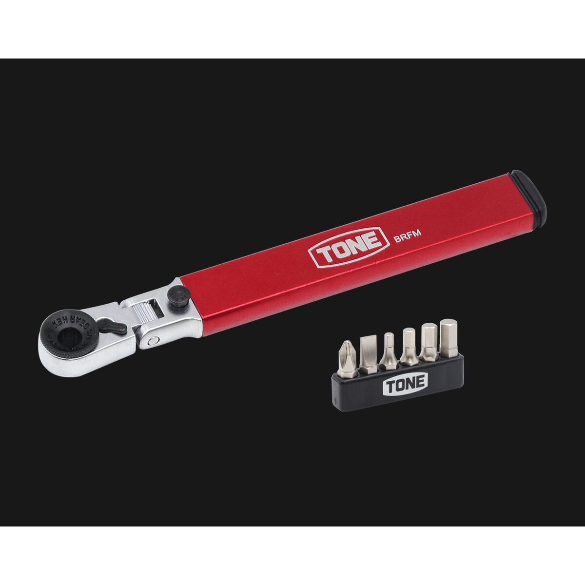 BRFM6S マガジン付首振ビットラチェットセット 1セット TONE(トネ/旧:前田金属工業) 【通販モノタロウ】