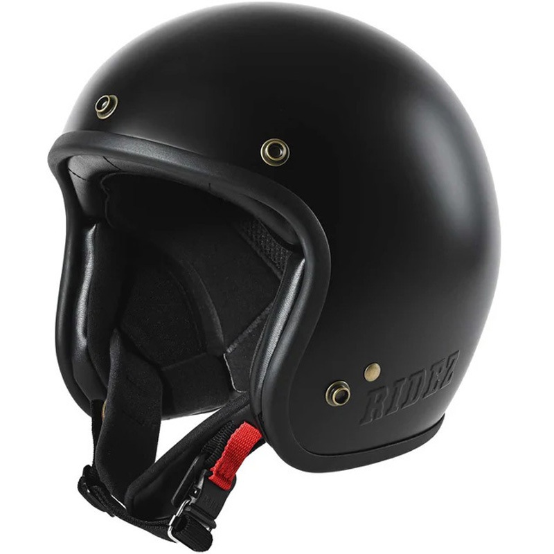 TQ-BK-M RIDEZ TQヘルメット 3サイズ バイク用ジェットヘルメット 1個