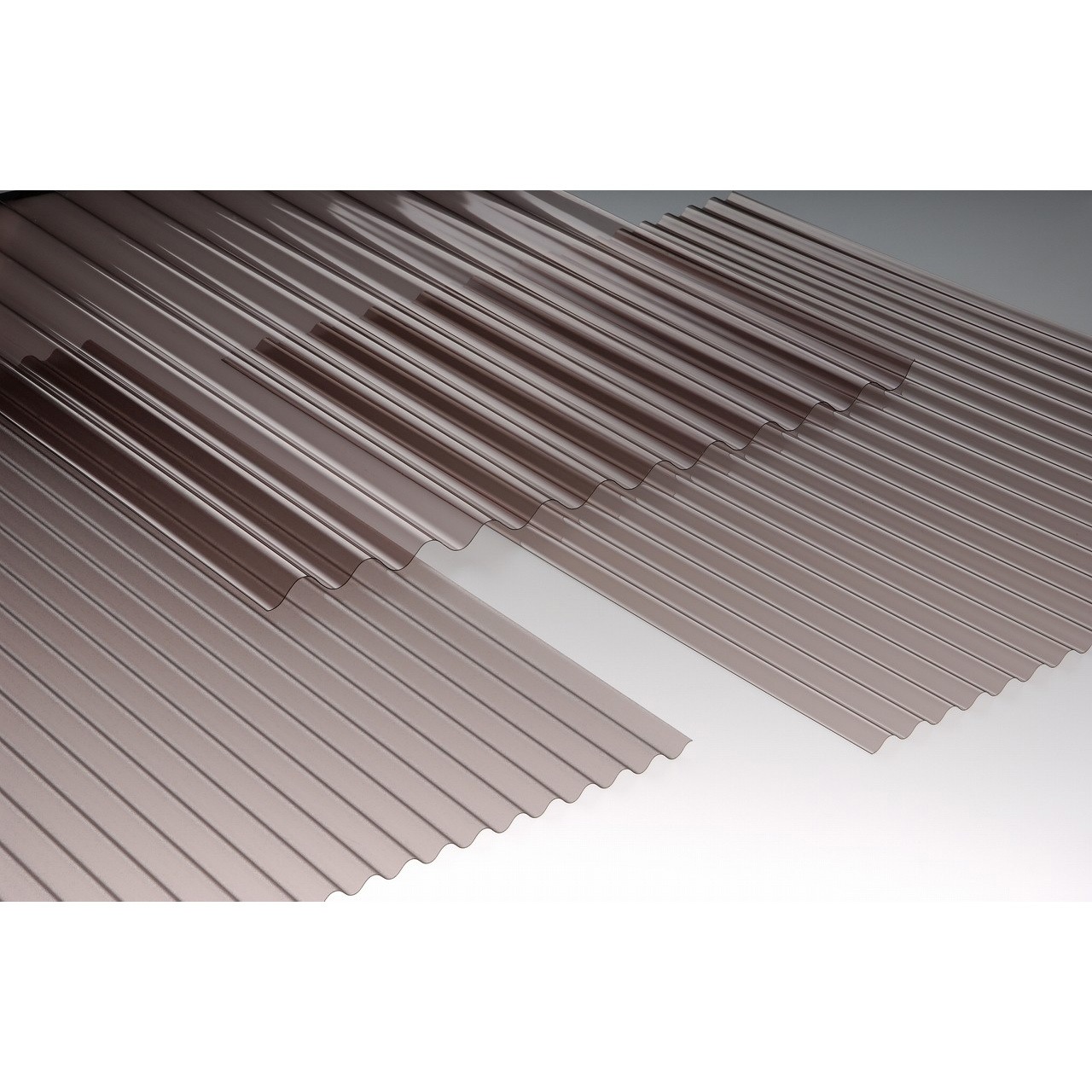 ポリカタフ 波板 32波 1セット(10枚) 信越ポリマー 【通販モノタロウ】