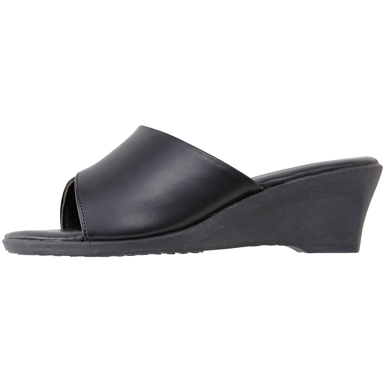 TOTEME ブラック フラットサンダル 約3cmヒール TOTEME】THE FLIP-FLOP HEEL BLACK/ブラックサンダル｜THE STORE