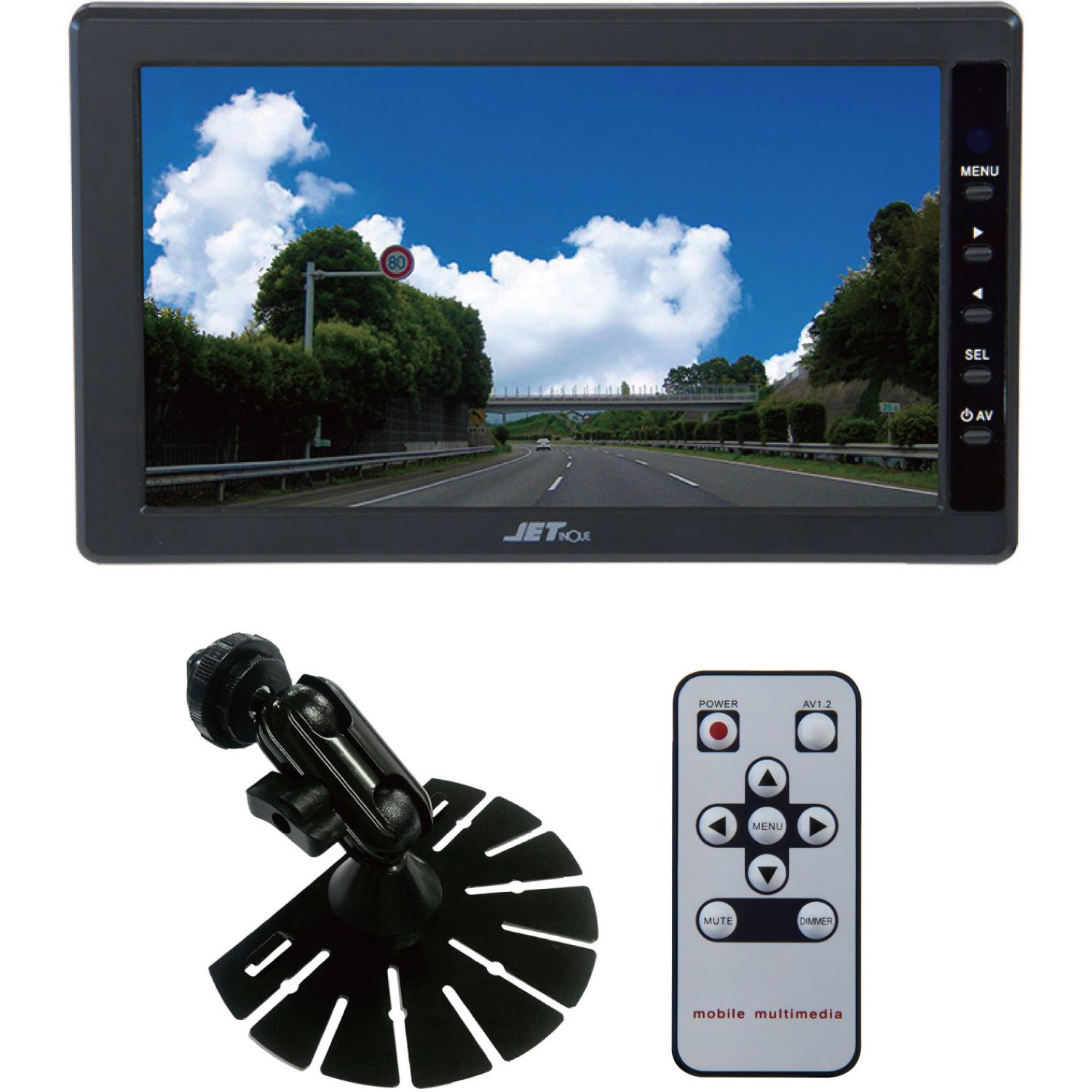 592730 アナログハイビジョン7インチモニターYKM-700HD 1セット JET