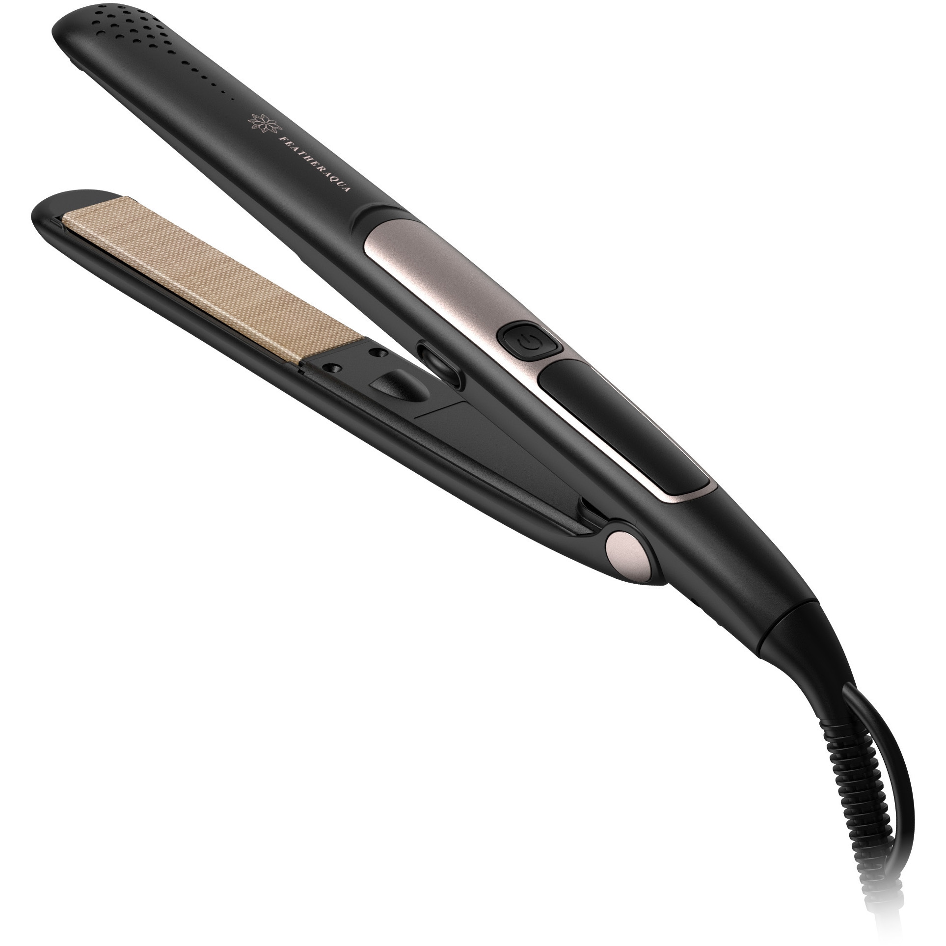 ブラック ストレートヘアアイロン 正規販売店】 KINUJO W-worldwide model- ストレートヘアアイロン