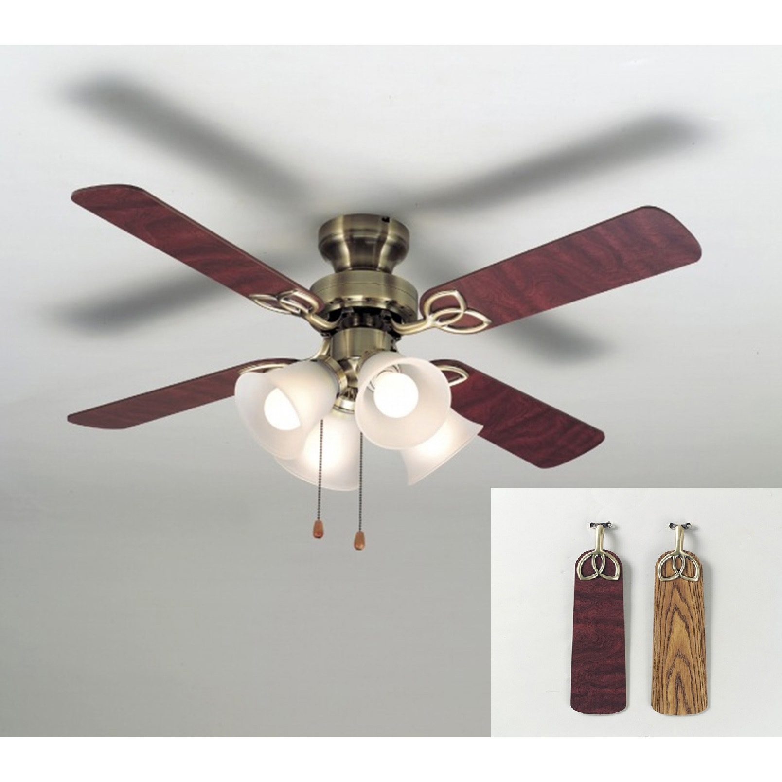 東京メタル工業 シーリングファン4灯 リモコン式 TKM-42WW4LKRCLDZ