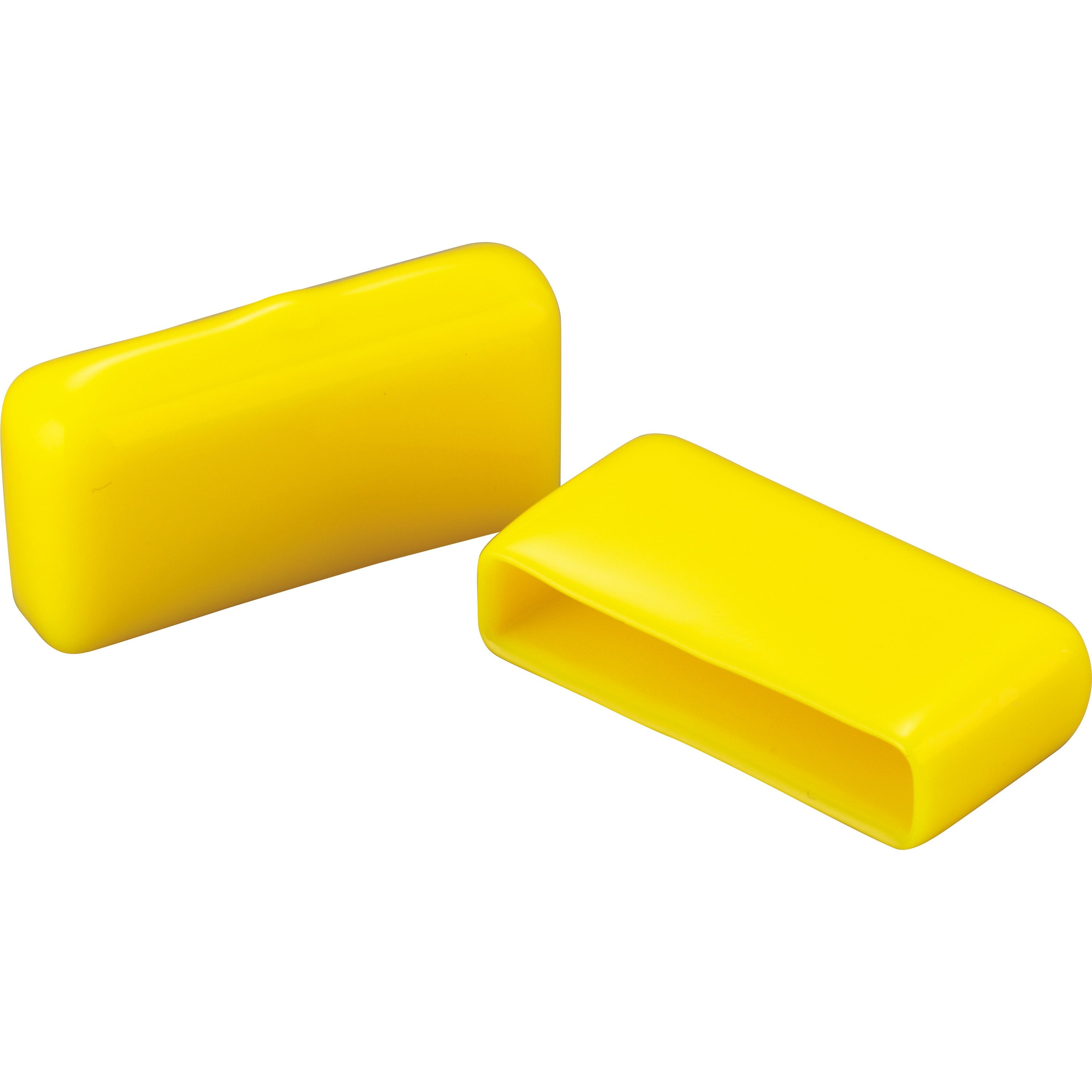 HLYEF16X19-P 保護キャップ フラットバー用 (10個入) 黄 1袋(10個