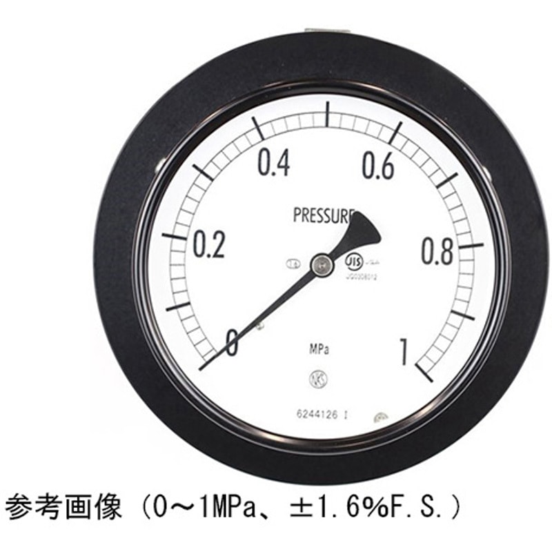 AE15-131 普通形圧力計(Φ100)埋込形D枠(取付金具) AE15-131シリーズ 1個 長野計器 【通販モノタロウ】