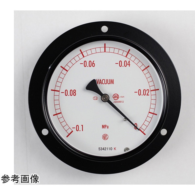 AE15-281 普通形圧力計(Φ100)埋込形D枠(取付穴) AE15-281シリーズ 1個 長野計器 【通販モノタロウ】