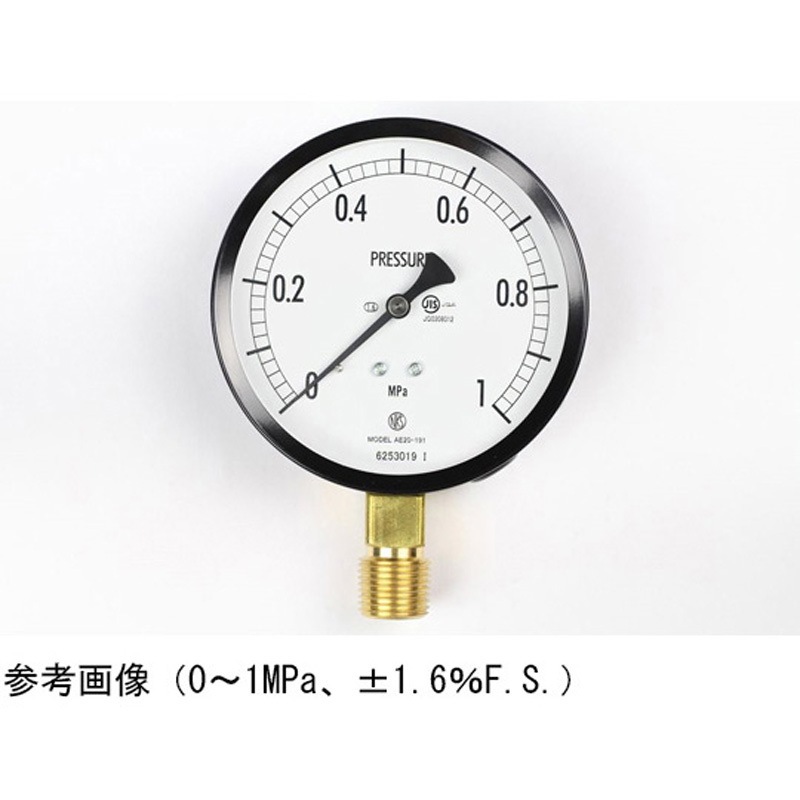AE20-191 普通形圧力計(Φ100)立形A枠 AE20-191シリーズ 1個 長野計器 【通販モノタロウ】 6,362円
