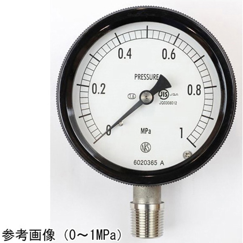 BC12-183 密閉型圧力計(75Φ)立形A枠 BC12-183シリーズ 1個 長野計器 【通販モノタロウ】