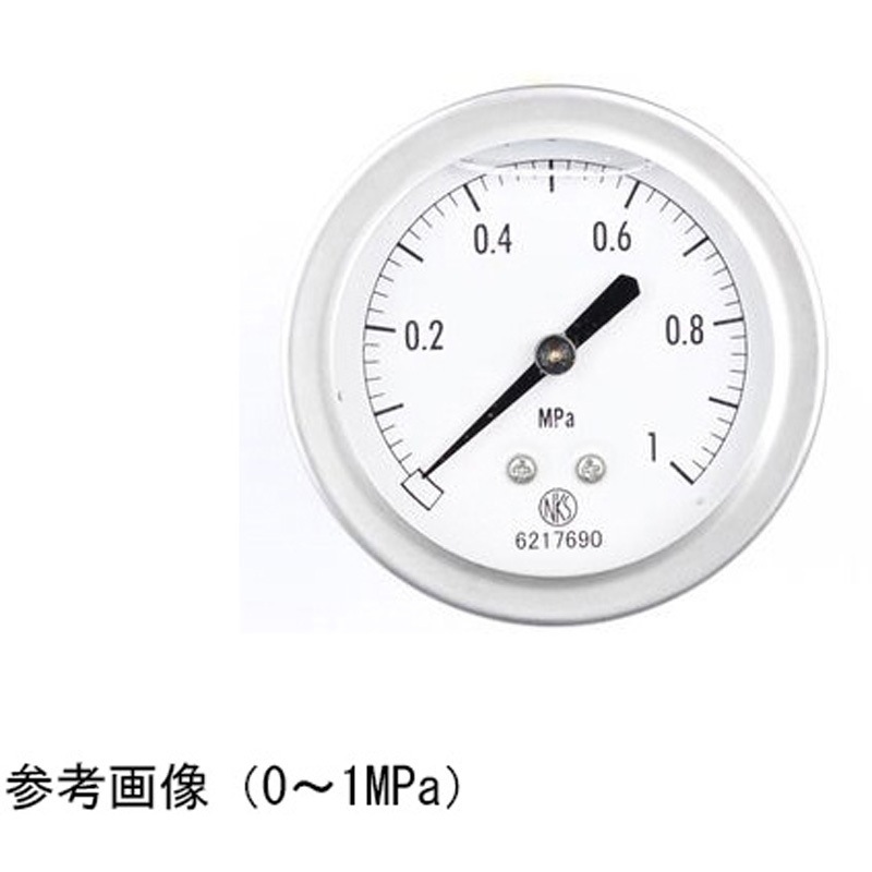 GV55-623 グリセリン入圧力計(60Φ) GV55-623シリーズ 1個 長野計器 【通販モノタロウ】