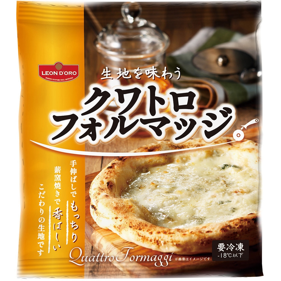 冷凍]生地を味わうクワトロフォルマッジ 1セット(172g×3袋) LeonDoro