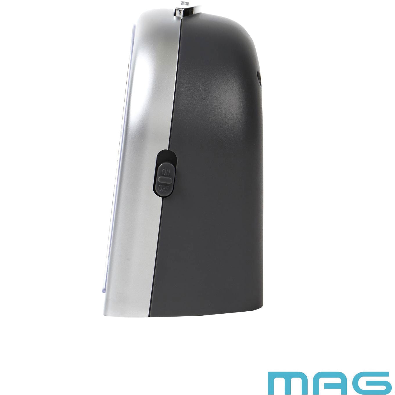 T807SMZ 目覚まし時計 MAG(ノア精密) 銀メタリック(猫)色 T807SMZ