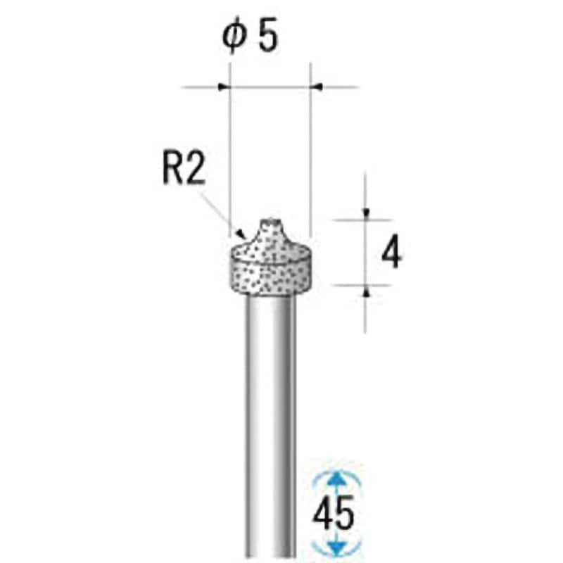 返品?交換対象商品 ナカニシ 超硬軸CBNバー 12260 - DIY・工具