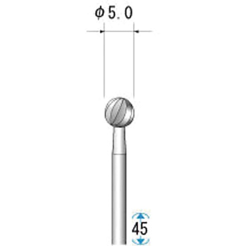 33041 精密スチールカッター NSK(ナカニシ) 球 質量40g 軸径2.34mm 1セット(12本)