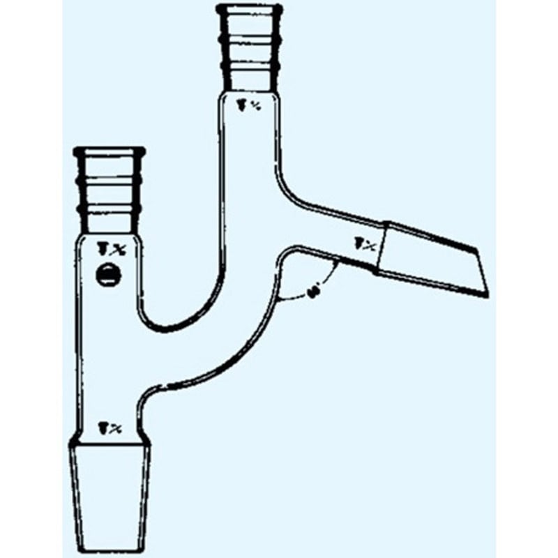 068-2919 分留管クライゼン型 60° 068シリーズ 1個 日本理化学器械(NRK) 【通販モノタロウ】