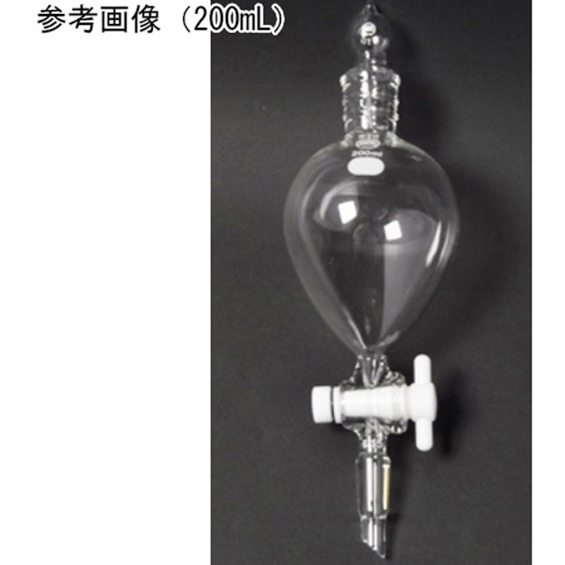 162-19100 分液ロート(PTFE コック) 162シリーズ 1個 日本理化学器械(NRK) 【通販モノタロウ】